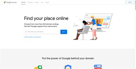 google for domains login